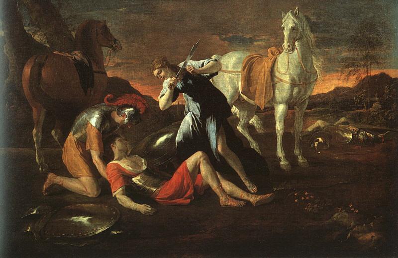 Nicolas Poussin Tancred and Erminia